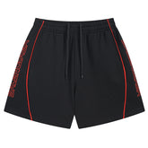 Balenciaga Logo Embroidered Knit Shorts